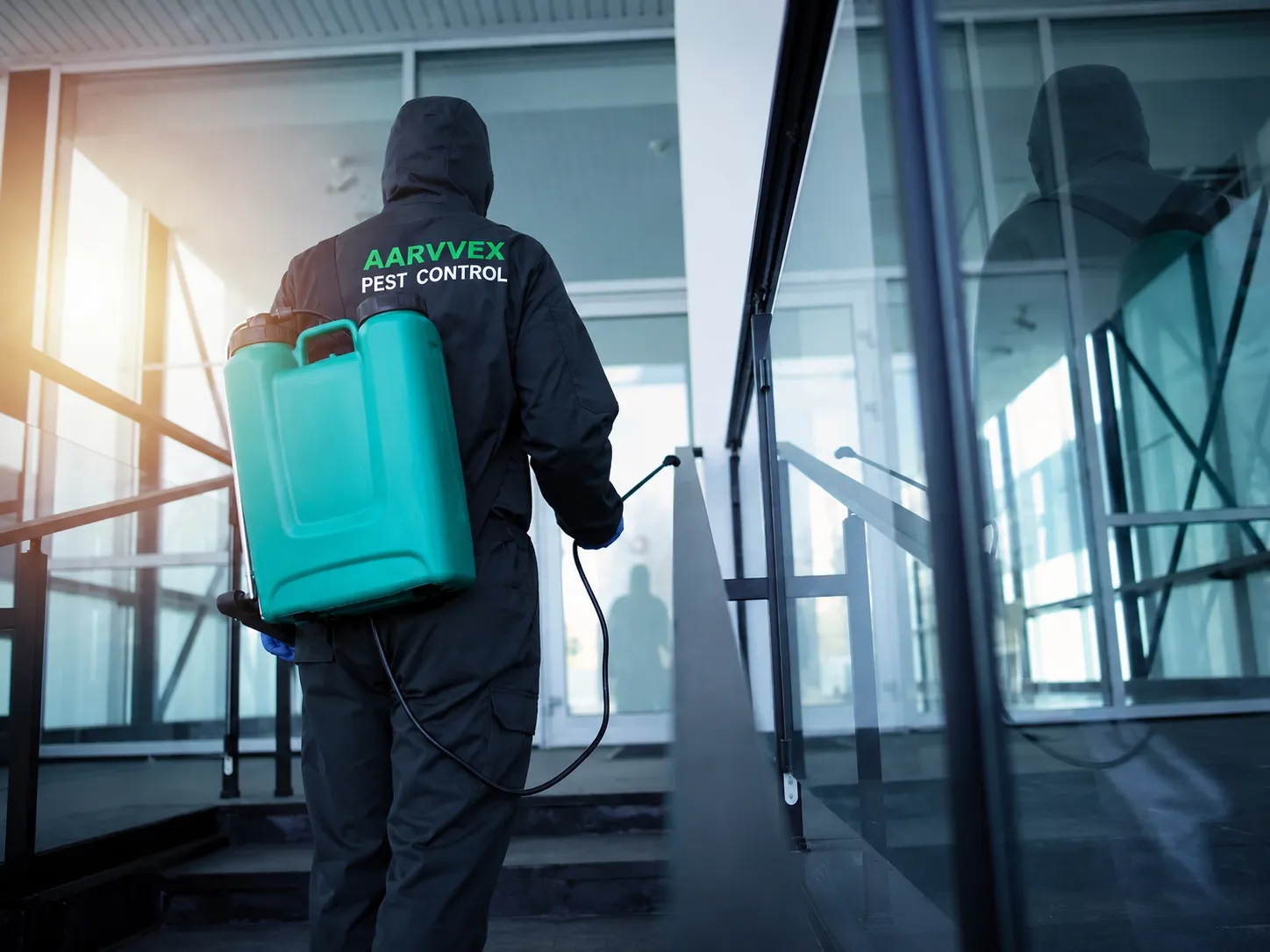 Professional pest control and cleaning service